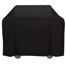 Black Grill Cover 58 inch Gas Grill Cover Waterproof UV Resistant BBQ Grill Cover Fits Most Brands of Grills